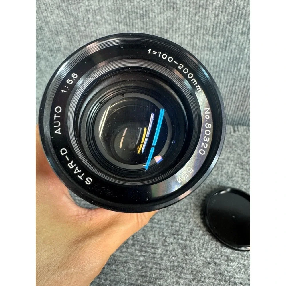 Star-D Auto 100-200mm f5.6 Zoom Lens for Nikon F Mount Made in Japan Vintage